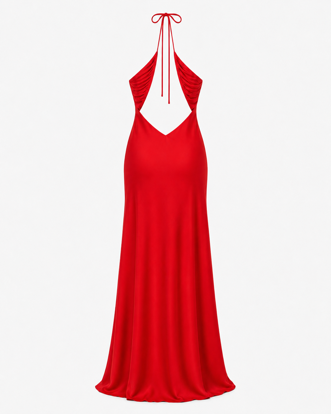 Halter Gown with Cutout